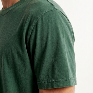 Camiseta de Estilo Casual, Ligera, Oversize, con Lavado Ácido, Precio al por Mayor, Corte Regular, Transpirable, 100% Algodón - Product Image 4