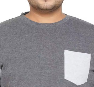 T-shirts 100 % coton bio pour hommes, légers, 250 GSM, avec logo personnalisé, impression de qualité et col rond. - Product Image 1