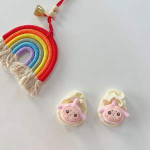 Nueva moda japonesa 3D Linda muñeca <span class=keywords><strong>de</strong></span> <span class=keywords><strong>dibujos</strong></span> <span class=keywords><strong>animados</strong></span> calcetines infantiles acogedor algodón antideslizante encantador Color caramelo bebé calcetines invisibles - Product Image 4