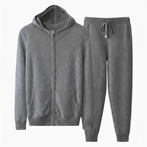 Ensemble de survêtements décontractés pour femmes de haute qualité, 2 pièces, avec logo personnalisé, en coton respirant, ensemble deux pièces avec sweat à capuche - Product Image 3