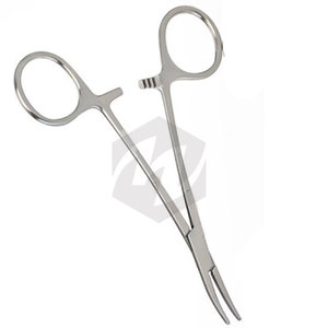 คีมหนีบห้ามเลือดกันยุงแบบพรีเมียม ขนาด 4 3/4 นิ้ว สำหรับมือซ้าย อุปกรณ์ผ่าตัด เครื่องมือแพทย์ ใช้ในงานทันตกรรม ปฐมพยาบาล คีมหนีบแบบล็อค - Product Image 4