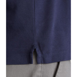 Chemises polo, fabricants pakistanais de premier plan, chemises polo pour hommes, tissu en toile à motif uni élégant, service de logo OEM personnalisé - Product Image 3