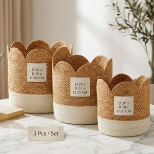 Premium Sea Grass <b>Basket</b> from Bangladesh Manufcturer Handmade Woven Home Storage Kitchen Eco Friendly Sustainable Natural <b>Basket</b> - Product Image 5