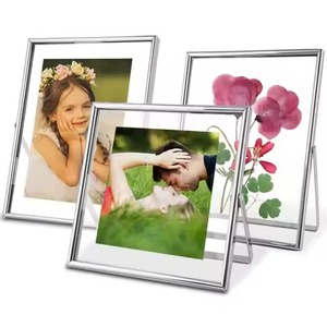 Modern Decorative Metal Glass Photo <b>Frame</b> Stylish <b>Picture</b> Display Interior Home - Product Image 5