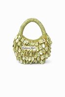 Sac à main artisanal de haute qualité orné de perles, décoré de cristaux multicolores, sac de soirée pour femmes, vente en gros