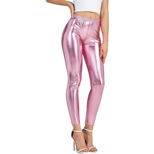 Girls <b>Flared</b> Knitted Sweet Pants Mid Waist 2024 Yoga <b>Leggings</b> Quick Dry 100% Polyester 220g Full Length Stretch Waistband Kids - Product Image 4