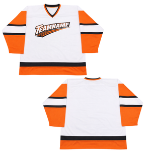 Jersey de Hockey Personalizado - Nombre del Equipo Sublimado Profesionalmente - Tela de Malla Corta y Duradera que Absorbe la Humedad y se Seca Rápidamente |   Oro Verde - Product Image 3