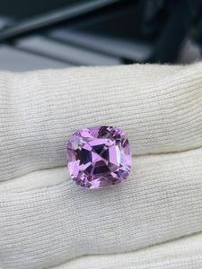 Piedra preciosa de kunzita natural con corte cojín de 11.66 ct, calidad AAA, brillo AAA, color agradable, perfecta para pulir, disponible a precio económico. - Product Image 6
