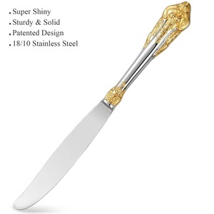 ชุดส้อมเคลือบเงินหรูหราพร้อมรายละเอียดสีทอง เหมาะสำหรับงานเลี้ยงอาหารค่ำสุดหรู งานแต่งงาน ร้านอาหาร และใช้ในบ้าน จากอินเดีย - Product Image 5