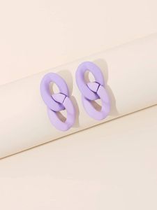 Boucles d'oreilles en résine colorées pour femmes – Boucles d'oreilles de créateur faites à la main avec motifs uniques, accessoires de bijouterie légers - Product Image 5