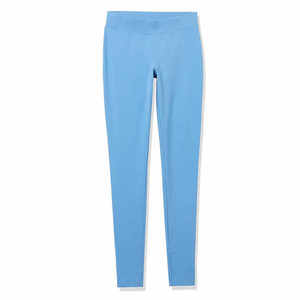 Leggings pour femmes de qualité supérieure, taille haute, 100% coton tricoté, logo personnalisé imprimé, respirant, sans couture, antibactérien, décontracté - Product Image 2