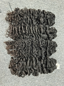 Vente en gros d'extensions de cheveux bouclés birmans, cheveux bruts, cheveux vierges, cheveux Remy, cheveux vietnamiens à double trame - Product Image 5