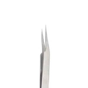 Pinzas Quirúrgicas de Acero Inoxidable Morje para Pestañas, Juego de 2 Piezas, Puntas Finas Curvas y Rectas, 10 mm de Longitud, Modelo MS-ET-0007, Perfectas - Product Image 2