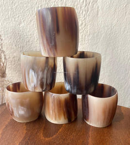 Servilleteros de cuerno a la moda para un estilo de mesa elegante Las mejores tarifas Acentos de vajilla para cenas y fiestas atemporales - Product Image 6