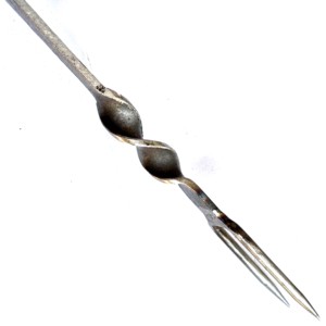 Fourchette de chef médiévale multi-usages en acier inoxydable - Product Image 3