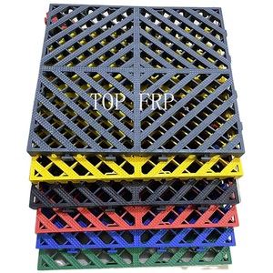 Factory Sale Interlocking Garage Plastic Floor Tiles PP Car Floor <b>Mat</b> Vinyl Flooring with Graphic Design Solution - Product Image 1