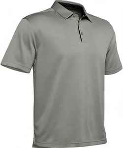 Camiseta Polo Casual de Manga Corta para Hombre, de Secado Rápido, con Patrón Sólido, para Golf, Gimnasio y Deportes, 100% Algodón, Antiarrugas, Tejido de Punto - Product Image 3