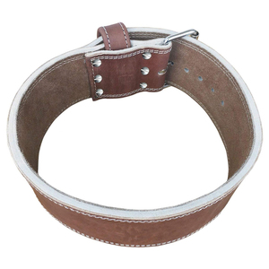 Ceinture de musculation professionnelle en cuir véritable de 4 pouces, réglable et imperméable, pour le soutien du dos et de la taille, sécurité fitness - Product Image 5