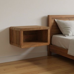 Handcrafted Mango <b>Wood</b> Floating Shelf - Wholesale B2B Pricing - Product Image 2