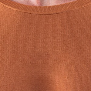 T-shirt en polyester délavé à l'acide, coupe oversize, manches longues, style streetwear, épais, pour la gym, impression de logo personnalisé, fournisseur OEM - Product Image 3