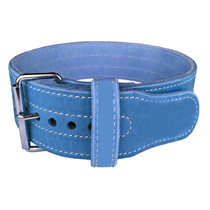 Heavy lifting leather belt gym waist support bodybuilding fitness training strong durable premium adjustable accessory gear - Product Image 1