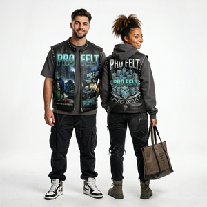 Débardeur sans manches de style luxueux et tendance, couleur personnalisée, streetwear urbain, imprimé graphique personnalisé, t-shirt décontracté de style gym - Product Image 2