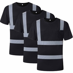 Camisetas de Seguridad de Alta Visibilidad Hechas de Poliéster, Diseño Nuevo de Alta Calidad, Transpirables, Antiestáticas, Unisex, Moda Laboral, Precio Bajo - Product Image 5