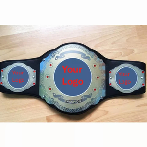 Cinturón de Campeonato Personalizado con Placa de Latón, Correas de Cuero Genuino, Equipo de Artes Marciales, Cinturones de Campeonato de Alta Calidad - Product Image 4