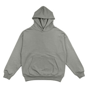 Winter Streetwear Reversible Lightweight Breathable Plus Size Tracksuit Hooded Drawstring <b>Jacket</b> Jogger Set Polyester/Cotton - Product Image 4