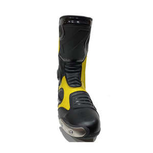 Chaussures de moto en gros, grandes tailles, bottes de course tout-terrain d'été en cuir, vêtements de sport respirants - Product Image 3