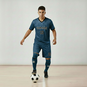 Soccer Wear Design Club Team Name <b>Football</b> <b>Set</b> <b>Football</b> Shirts Soccer Uniform Kit <b>Set</b> Sublimated Soccer Jerseys - Product Image 1