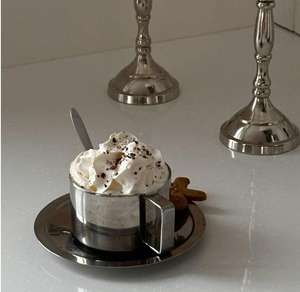 Tazón de Metal Profesional para Helado, Plato de Acero Inoxidable para Postres, para Cafetería o Restaurante - Product Image 6