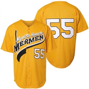 Nuevos Uniformes de Béisbol, Ropa con Impresión Bajo Demanda, Impresión por Sublimación, Productos de Envío Directo, Jersey de Béisbol Personalizado - Product Image 1