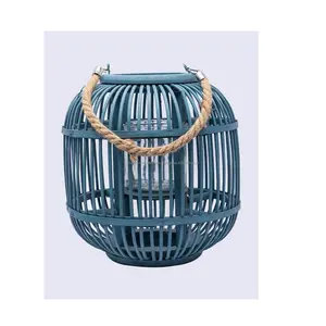 คอลเลกชันใหม่2023โคมไฟอิตาเลี่ยนโคมไฟโลหะทำด้วยมือสำหรับร้านอาหารบ้านไร่แฟนซีโคมไฟเทียนทีไลท์ - Product Image 1