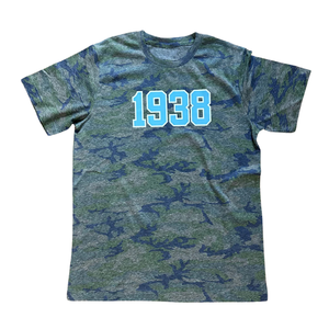 T-shirt graphique camouflage pour toute la famille, en coton doux, col rond, manches courtes, vêtements décontractés pour tous les jours - Product Image 1