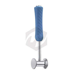 Martillo Óseo Bergmann de la Mejor Calidad, 245 mm, Acero Inoxidable, Quirúrgico, Ortopédico, Manual, Certificado MOL, Cabeza de 655 g, Mango de PEEK de 300 g, Duro - Product Image 6
