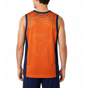 Conjunto de Uniforme de Baloncesto al Por Mayor, Ligero, con Área Personalizada para Logotipo, Nombre y Número, para Equipos y Eventos de Baloncesto - Product Image 4
