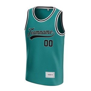 Camisetas de Baloncesto Personalizadas de Alta Calidad, Unisex, Tallas Grandes, Transpirables, Duraderas, con Impresión por Sublimación de Nombre y Número, para Equipos Deportivos - Product Image 6