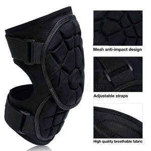 Protector de Codo para Bicicleta, Cómodo, Ligero, Transpirable, Acolchado, con Cierre de Gancho y Bucle para Protección de Articulaciones Exteriores, Negro - Product Image 6