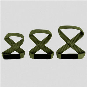 Sangles de musculation personnalisées en coton et polyester, ceintures de poignet et de taille robustes pour la musculation et l'entraînement avec poids - Product Image 6