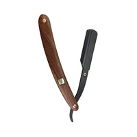 Meilleure société Pissco pour rasoirs berbères personnalisés Rasoirs à manche en bois pour la gorge avec logo personnalisé Rasoirs pour hommes