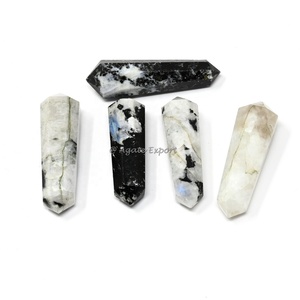 Torres de rodonita, cristal curativo, rodonita, puntos naturales, rodonita, piedra preciosa Natural de doble terminación, pedido personalizado aceptado - Product Image 2