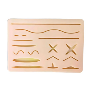 Coussin d'entraînement à la suture en silicone multicouche réutilisable à 17 incisions pour la formation médicale et infirmière - Fournisseur en gros - Product Image 5