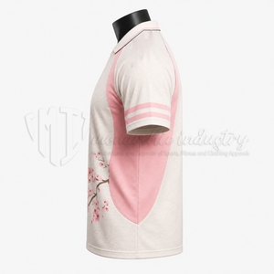 Camiseta de Fútbol Personalizada 100% Poliéster Rosa Blanco Sublimación Secado Rápido Transpirable Unisex Manga Corta Ropa Deportiva OEM ODM - Product Image 5