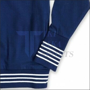 Cárdigan de Punto Unisex Tiki Taka Sports, Casual, Manga Larga, Cuello en V, Oversize, con Encaje, Diseño Personalizado de Parches para Otoño/Invierno - Product Image 6