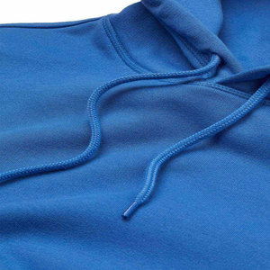 Sudadera con Capucha Azul para Hombre, Corte Regular, Informal, Tejida, con Bolsillo Delantero, 100% Algodón, Material de Felpa, Alta Calidad - Product Image 5
