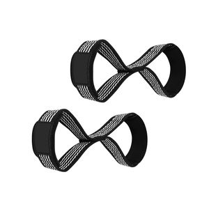Sangles de musculation personnalisées style sportif Figure 8, best-seller, à prix bas avec service OEM pour l'entraînement en salle de sport, prix de gros - Product Image 4