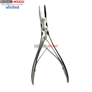 2 Piezas Leksell Stille Bone Rongeur Curvo 6 mm x 24 cm, Juego de Instrumentos Ortopédicos Quirúrgicos Manuales, Grado Médico Profesional CE - Product Image 4