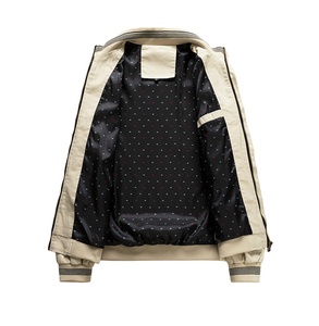 Chaqueta de Motocicleta a la Moda, Ropa con Logotipo Personalizado, Chaqueta Casual Urbana para Hombre, Chaqueta Bomber para Hombre, Primavera Otoño - Product Image 3