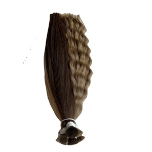 Single Donor Color Vietnamese Raw Human Hair <b>Extensions</b> Wavy <b>Curly</b> Bundle Tip Tape Ins Virgin Hair <b>Extension</b> - Product Image 6